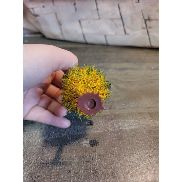 Village accessory yellow orange bush tree decor - Picture 4 of 4